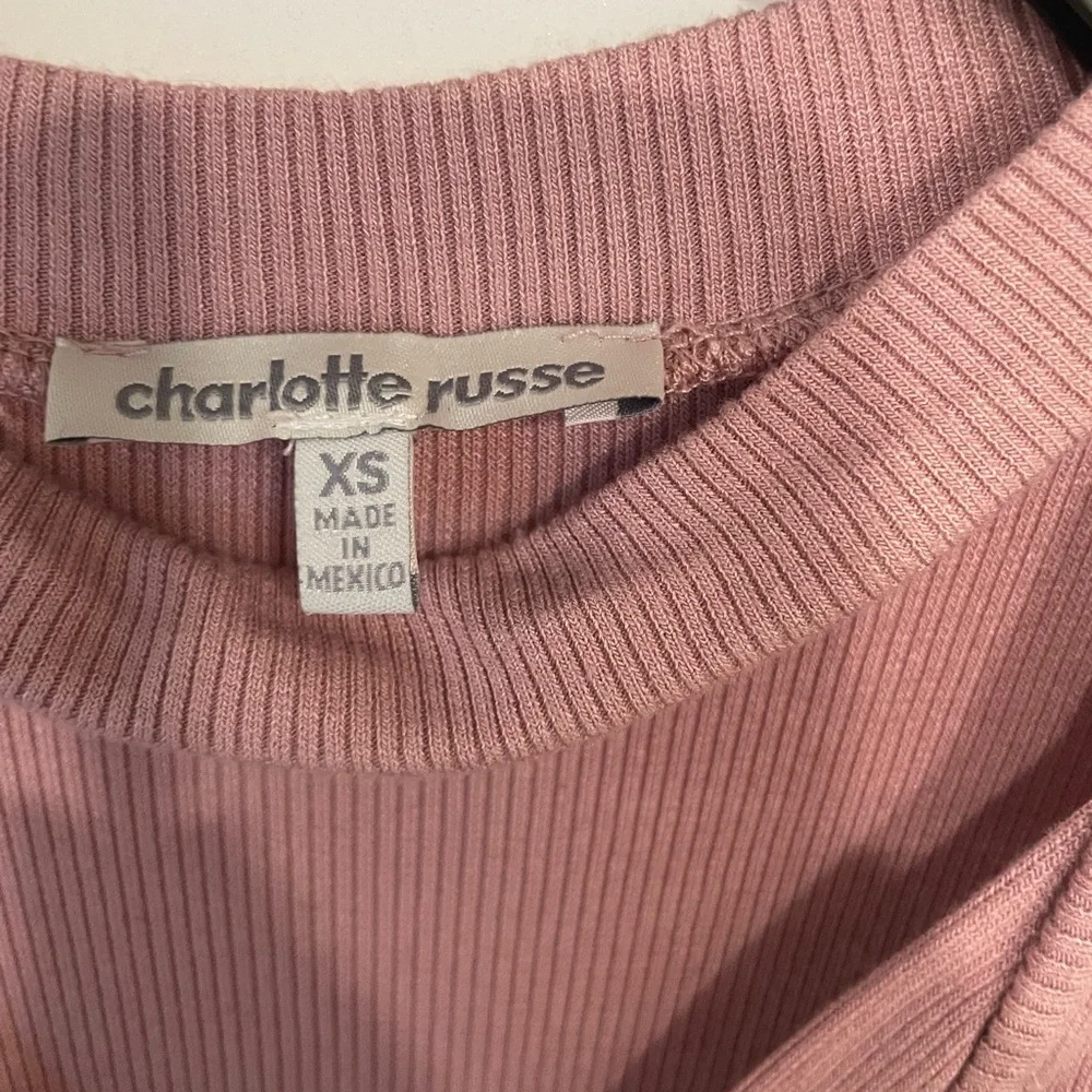 Charlotte Russe Mauve Sleeveless Mini Dress - Picture 2 of 4